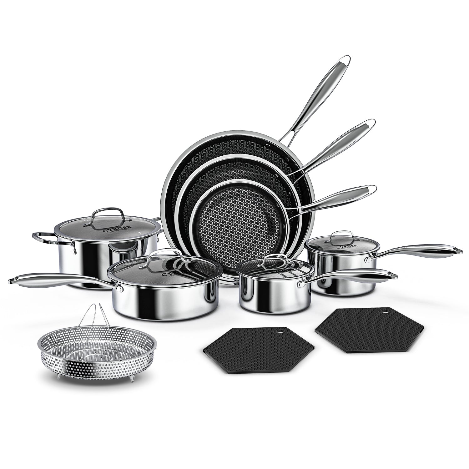 Premium Stainless Steel Pan and pot
