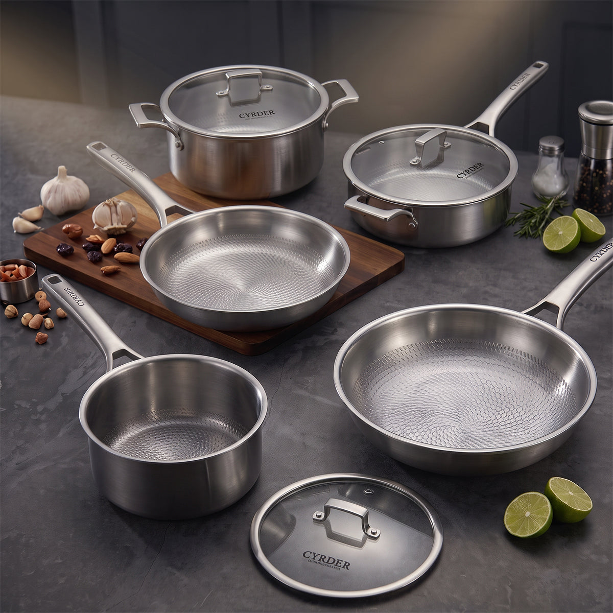 CYRDER Premium Ti Cookware